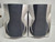 Pair of SONY SS-J50 6 Ohm Bookshelf Speakers - Gray With Black Grills