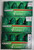 Lot of 3 - NEW FOREMOST 4 PACK OF C-7 1/2 INDOOR/OUTDOOR LAMPS/BULBS GREEN