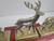 WONDERSHOP AT TARGET 4 COUNT STOCKING HOLDER SET - GOLD REINDEER - NEW