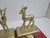 WONDERSHOP AT TARGET 4 COUNT STOCKING HOLDER SET - GOLD REINDEER - NEW