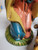 Vintage Fontanini Mary, Joseph and Jesus Paper Mache Hand Painted Italy