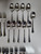 ONEIDA JULLIARD SERVICE FOR 8 PLUS EXTRAS - SEE DETAILS 53 Pieces!