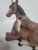 Resin Horse Figure - Mare and Foal - Brown and White