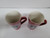 Pair of STARBUCKS 16 OZ LATTE MUGS - 2021 VALENTINE'S