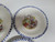 5 Piece Pasta Set - 1 Large Bowl and 4 Small bowls with Hand Painted Scene