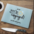 We’re Engaged Personalized Glass Cutting Board
