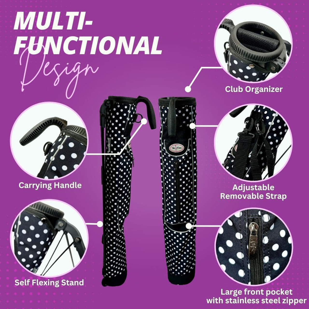 FCRB SOPH SELF STAND GOLF BAG ゴルフバッグ 新品 FCRB SOPH SELF STAND GOLF BAG ゴルフバッグ 新品