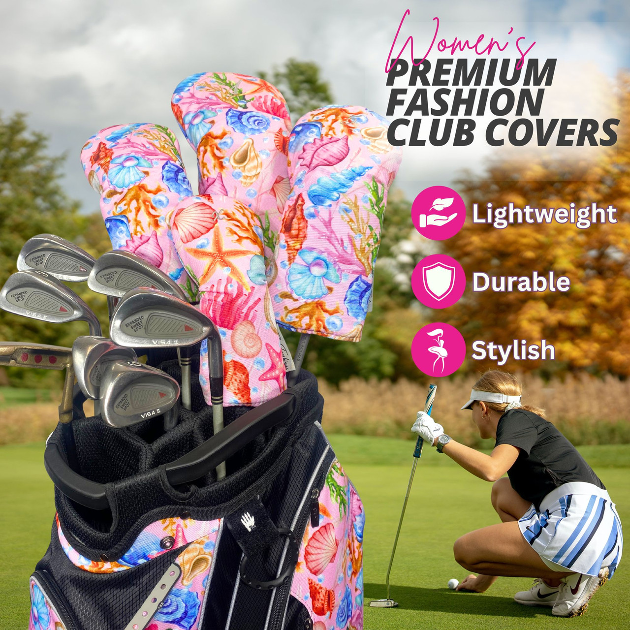 Fashion Forms Golf Club Head Covers