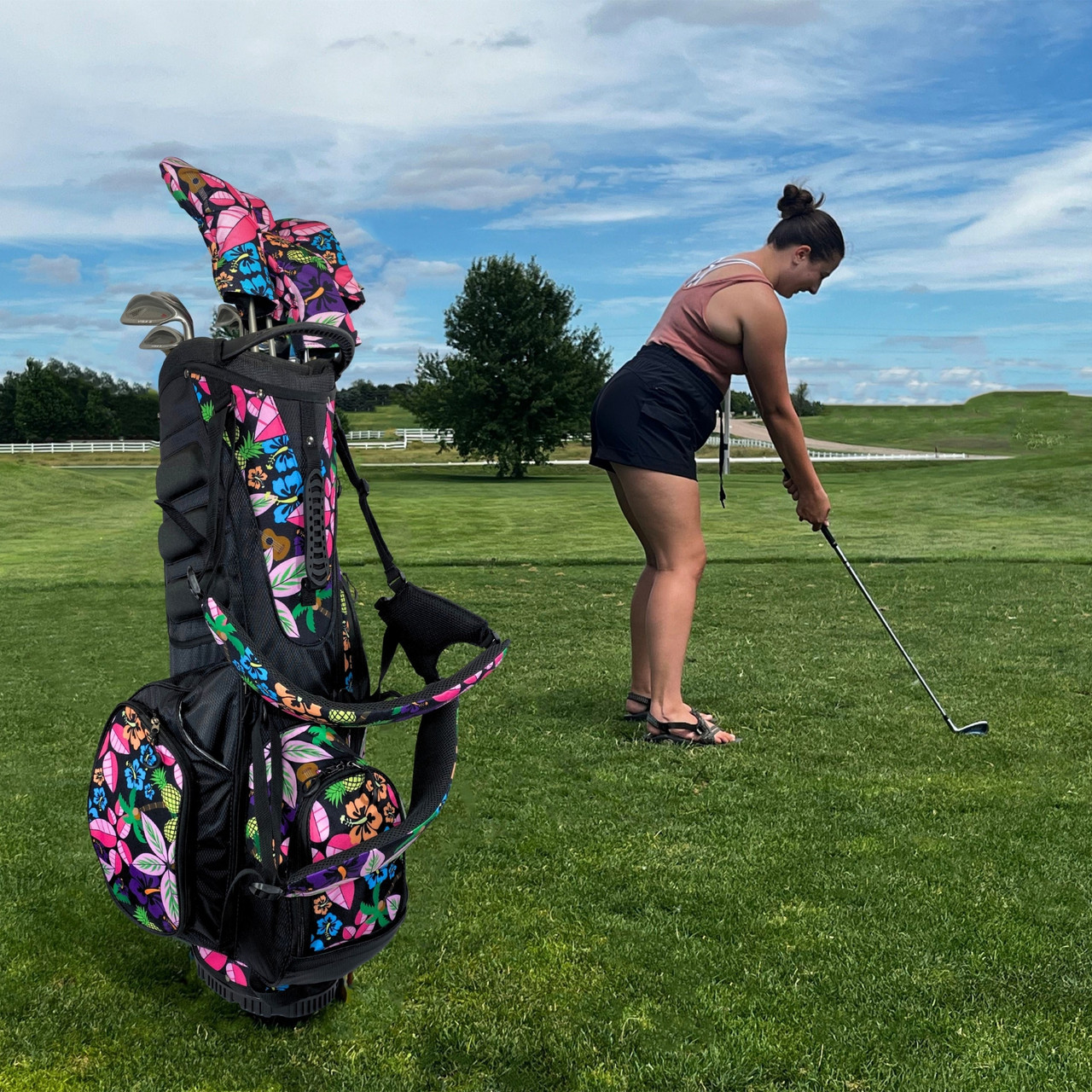 Taboo Fashions Lightweight 4-Way Women's Golf Stand Bag – Resort