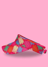 Colorful visor prints