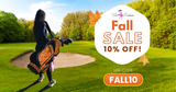 Autumn Chic on the Green: Women’s Golf Bags & Headcovers 10% Off