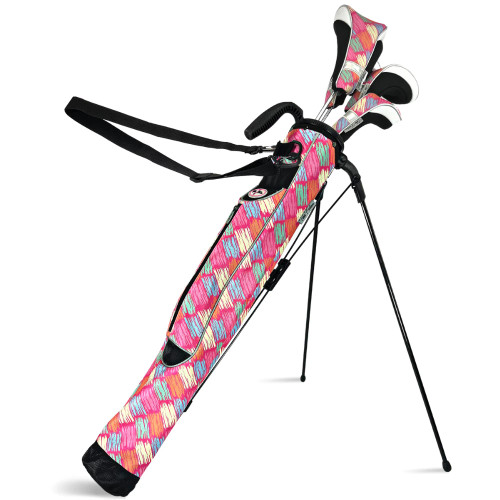 Taboo Fashions womens stand golf bag (Posh Pink)