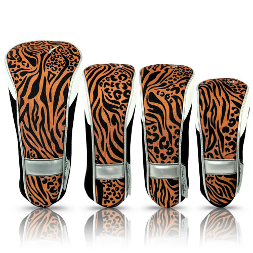 ☆NASTY FANCY CLUB☆ NF Robe Gypsy Standard Tee KHAKIF24QB28 Taboo Fashions 4-Pack Golf Club Cover Set- Native Joy