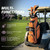 Taboo Fashions Ladies Golf Club Cover Set four stylish contoured head covers Orange Lava - infographic 1