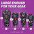 Sugar Skulls 4-Pack Golf Head Covers for Women | Fits Driver, Fairway & Utility Clubs - Infographic 2