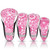 Pink Mandala 4-Pack Golf Head Covers for Women