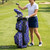 Lightweight 14-Way Women’s Golf Cart Bag – Resort Collection (Blue Sugar Skulls)