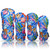 Blue Seashells and Starfish 4-Pack Golf Club Head Covers for Women - Fits Driver, Fairway & Hybrid Clubs | Resort Collection