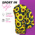 Sunflower Symphony 4-Pack Golf Club Head Covers for Women - Fits Driver, Fairway & Hybrid Clubs | Resort Collection