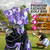 Lightweight 14-Way Women’s Golf Cart Bag – Resort Collection (Purple Petals)