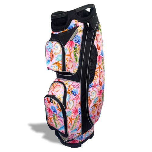 Womens Resort Golf Bag | 14-Way, Pink Shellbound | Taboo Fashions