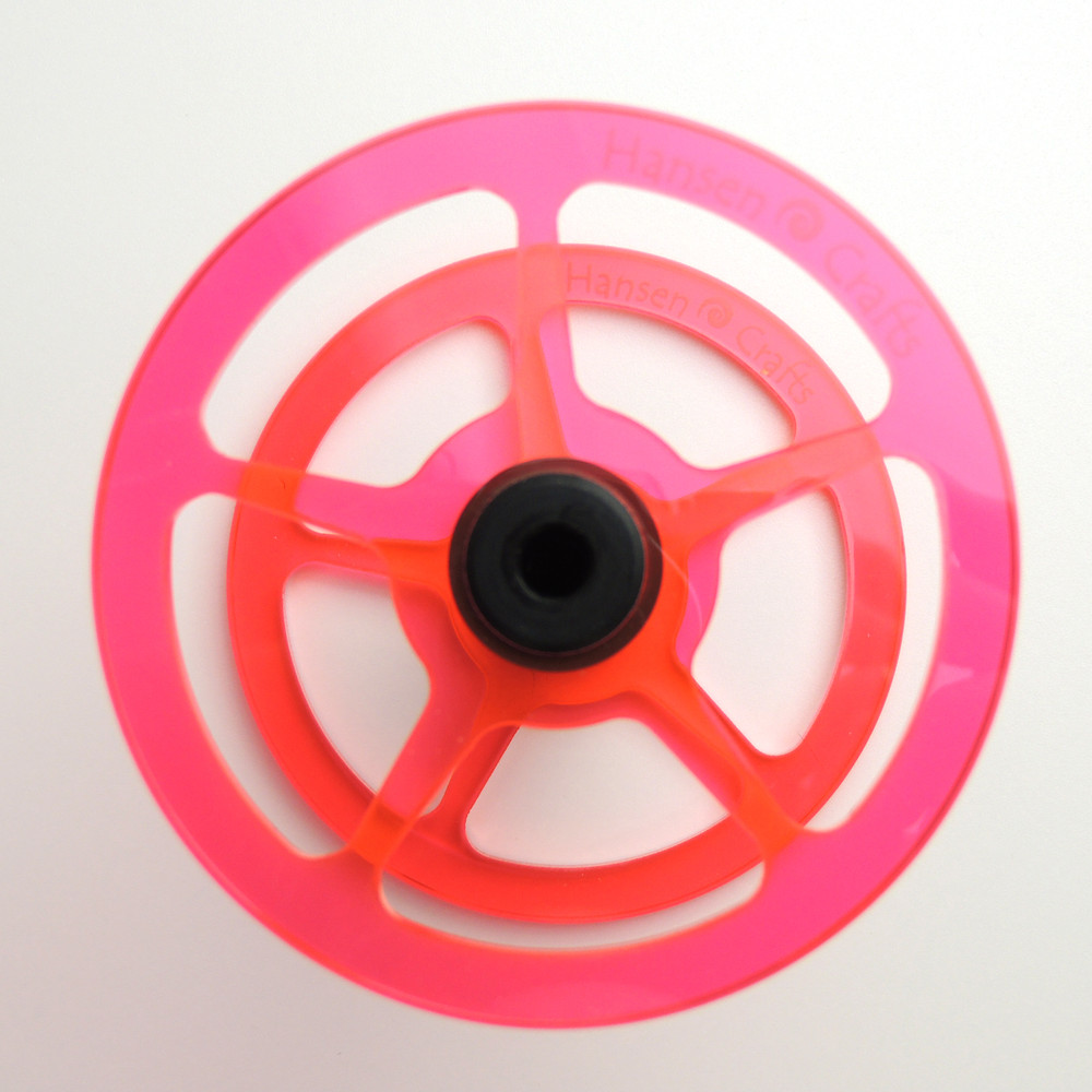 Fluorescent Crimson Red Standard Bobbin 