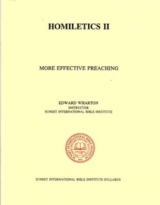 Homiletics 2 Study Guide Homiletics 2 Study Guide