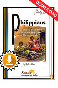 Philippians – Course Study Guide (PDF download) Philippians – Course Study Guide (PDF download)