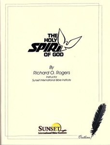 The Holy Spirit of God – Outline (Print) The Holy Spirit of God – Outline (Print)