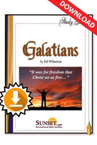 Galatians – Course Study Guide (PDF download) Galatians – Course Study Guide (PDF download)