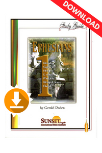 Ephesians (Paden) – Course Study Guide (PDF download) Ephesians (Paden) – Course Study Guide (PDF download)