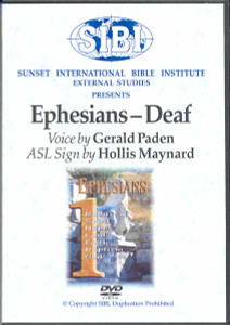 Ephesians (ASL DVD) Ephesians (ASL DVD)
