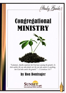 Congregational Ministry (Bontrager) – Course Study Guide (Print) Congregational Ministry (Bontrager) – Course Study Guide (Print)