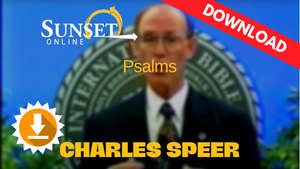 Psalms Video Series - Charles Speer - (Digital Streaming & Download) Psalms Video Series - Charles Speer - (Digital Streaming & Download)
