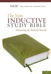 NASB New Inductive Study Bible, Milano Softone Olive