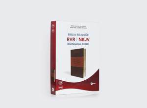 RVR/NKJV Bilingual Bible/Biblia Bilingüe, Two Tone Brown, Leathersoft RVR/NKJV Bilingual Bible/Biblia Bilingüe, Two Tone Brown, Leathersoft