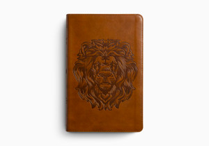 ESV, Thinline BibleTru Tone Brown, Royal Lion Design ESV, Thinline BibleTru Tone Brown, Royal Lion Design