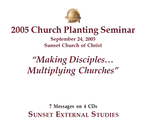 Making Disciples Multiplying Churches Making Disciples Multiplying Churches