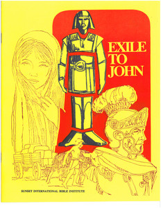 Exile to John the Baptist Study Guide (Print) - Jim McGuiggan Exile to John the Baptist Study Guide (Print) - Jim McGuiggan