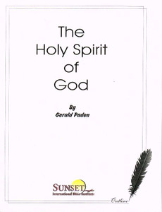 Holy Spirit of God Study Guide Holy Spirit of God Study Guide