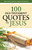 100 Old Testament Quotes by Jesus (Pamphlet)
