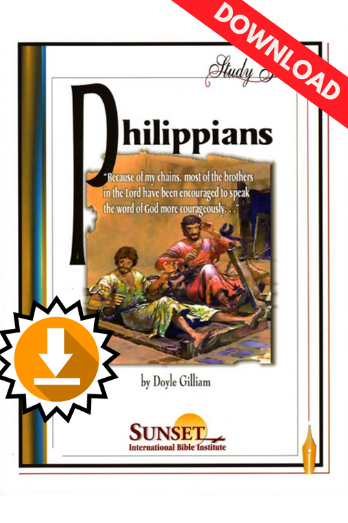 Philippians – Course Study Guide (PDF download)