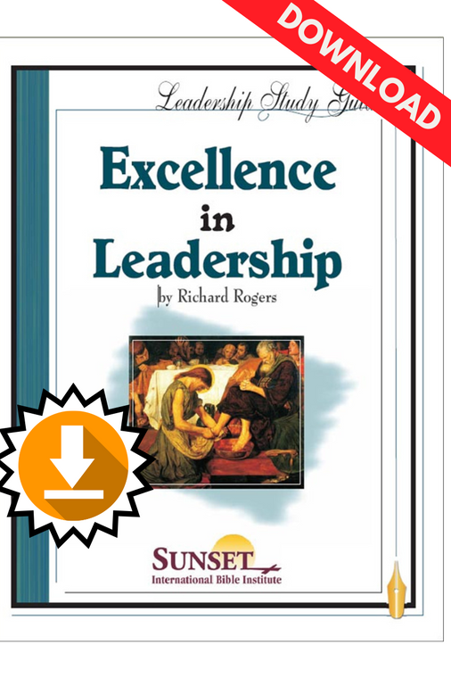 Excellence in Leadership – Course Study Guide (PDF download)