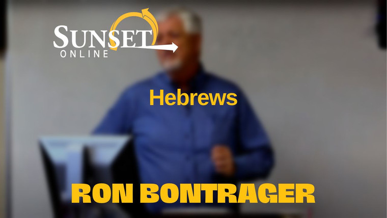 Hebrews Classroom Video - Ron Bontrager - Digital Download and Streaming