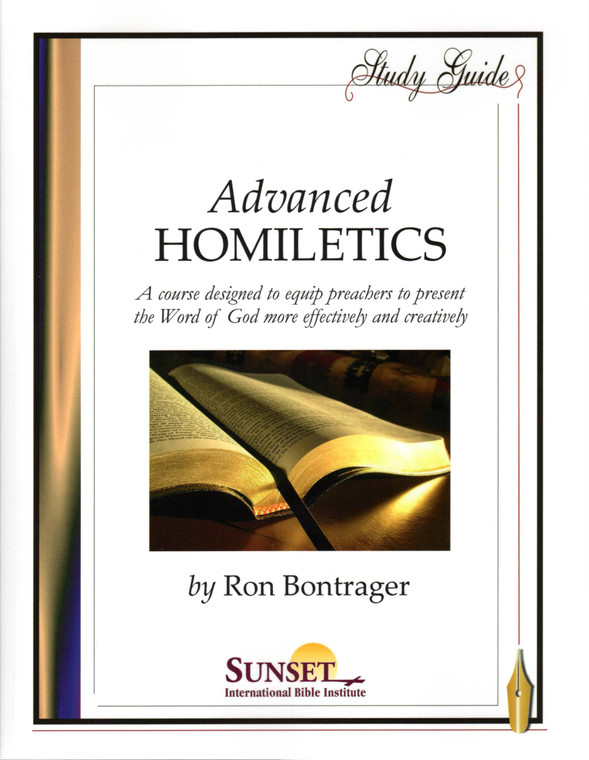 Advanced Homiletics study guide