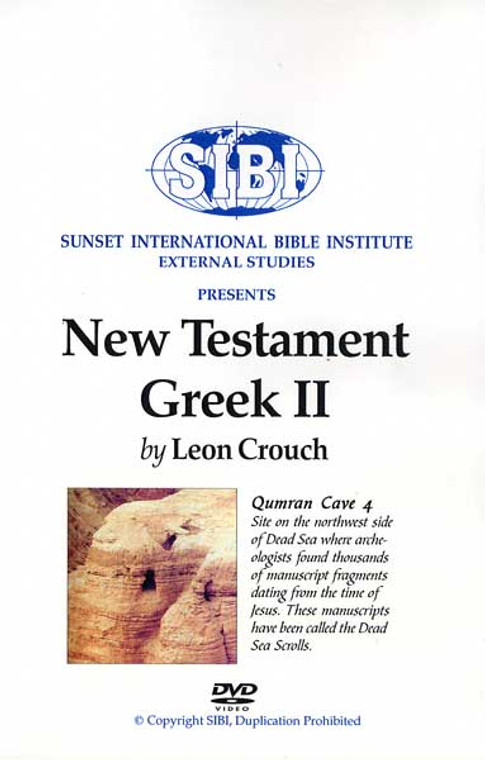 New Testament Greek 2 Studio DVD