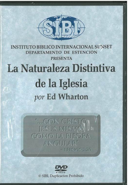 La Naturaleza Distintiva de la Iglesia (Studio DVD) (Spanish)
