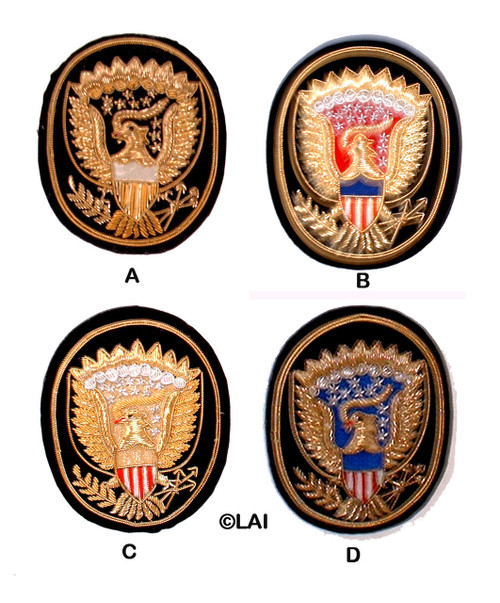 confederate hardee hat embroidered badge