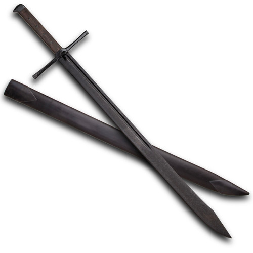 Battlecry Grosse Messer with single-edged steel blade and wooden grip