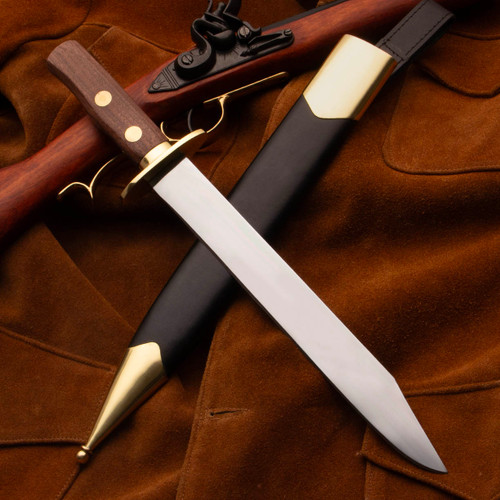 Daniel Boone Bowie Knife with 1080 steel blade